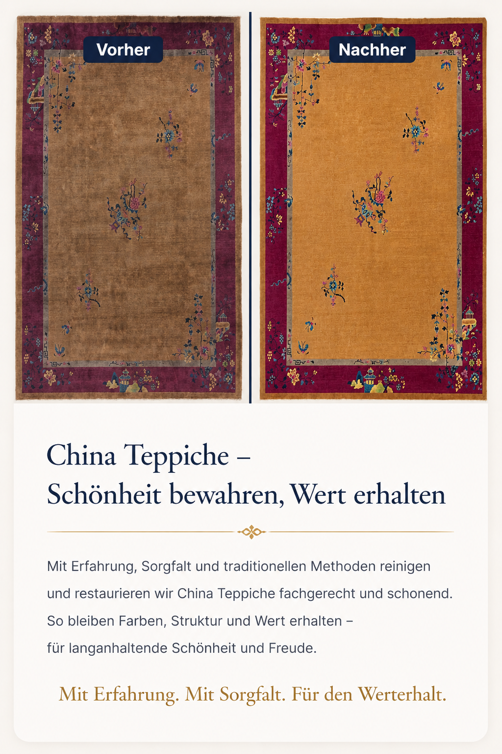 Teppich-reinigung-China-Teppich-Reinigung Teppich-reinigung-antike-teppiche